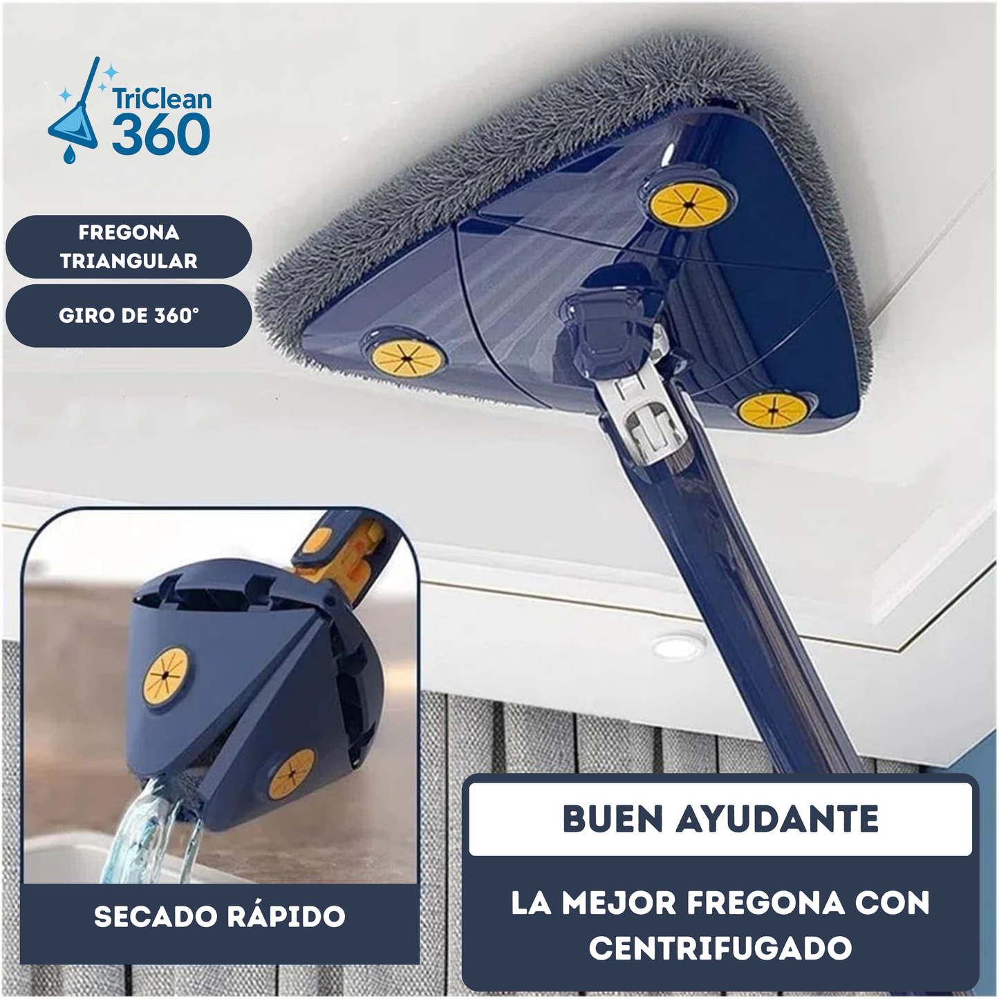 TRICLEAN360 | LIMPIEZA EFICAZ EN CADA RINCÓN
